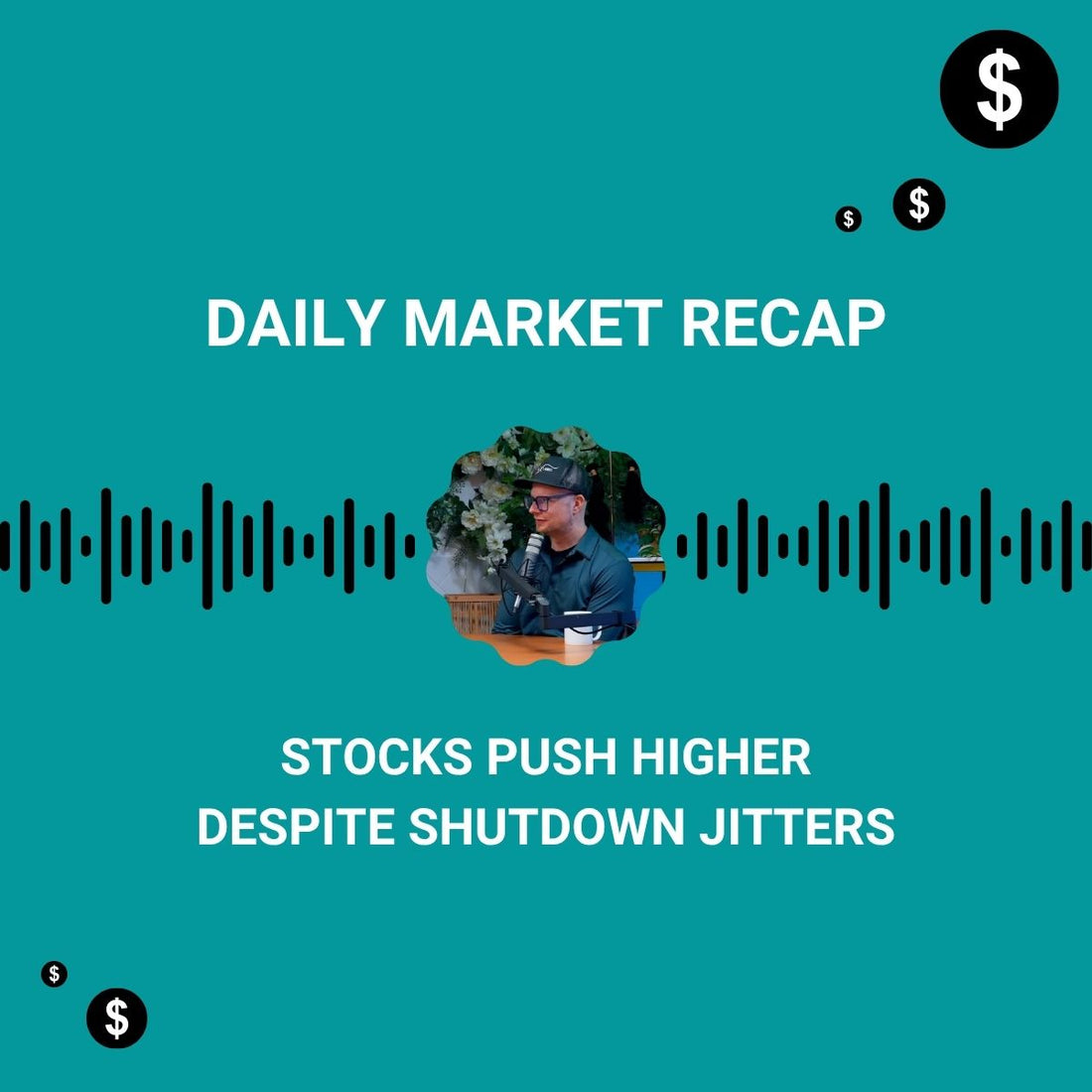 Daily Market Recap: Stocks Push Higher Despite Shutdown Jitters