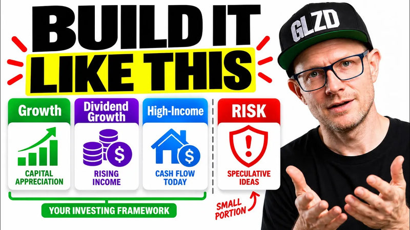 The Investing Buckets Framework: SCHG, SCHD & QQQI
